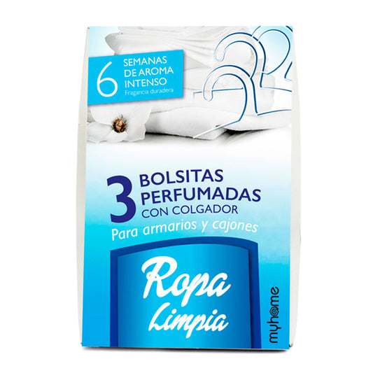 Ambientador colgar perfum ropa limpia sachet Sys 7g La Despensa