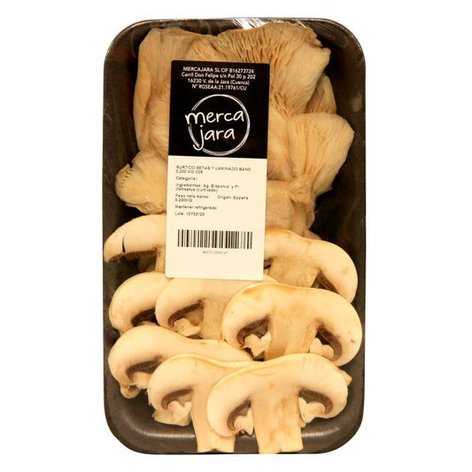 Champiñón laminado y setas Mercajara 200g La Despensa
