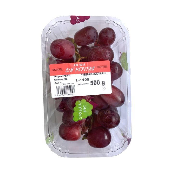 Uva roja sin pepita 500g