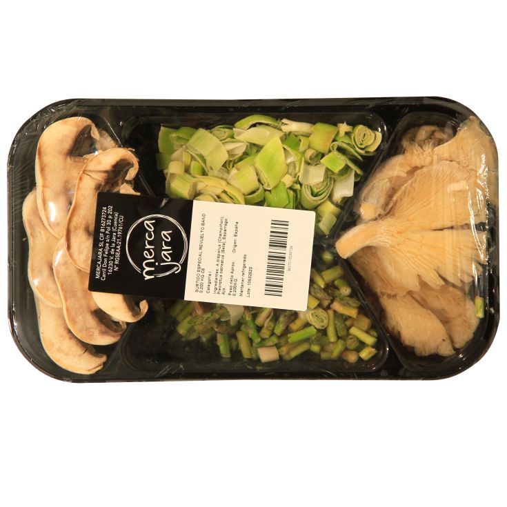 Revuelto cham/ajo/espa/set Mercajara 200g