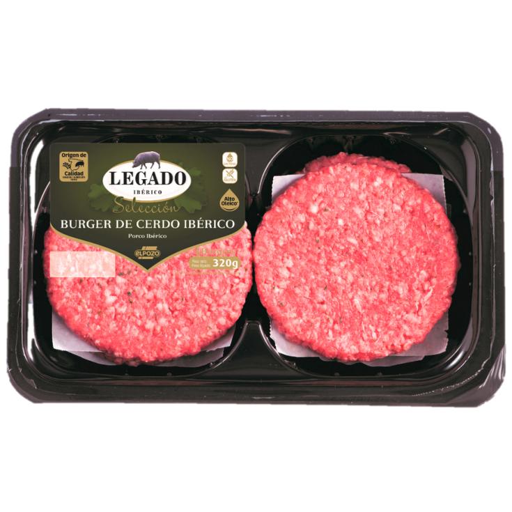 Burger meat Cerdo iberico El pozo 360g