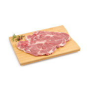 Aguja con hueso de cerdo