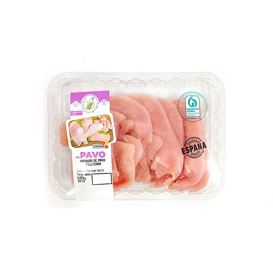 Pechuga de pavo fileteada fresca Aviserrano La Despensa