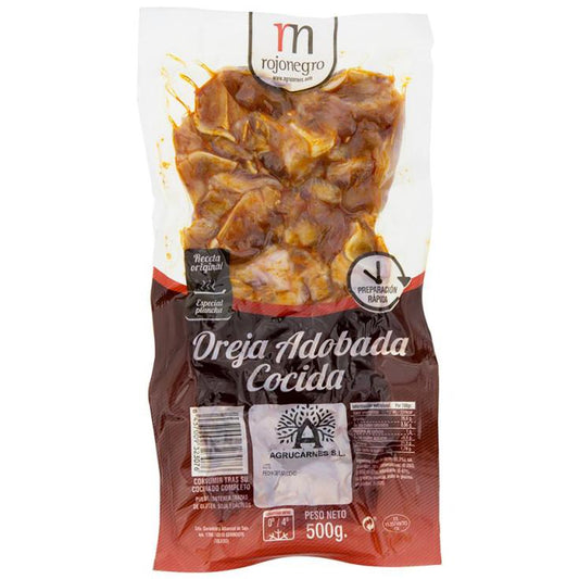 Oreja adobada cocida Emcesa  500g La Despensa