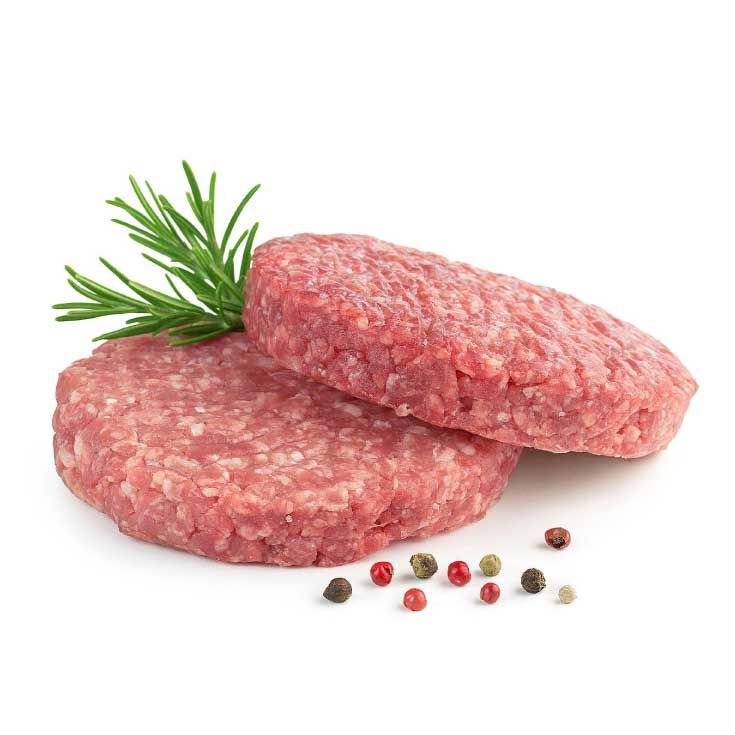 BURGER MEAT "HAMBURGUESA" VACUNO 140 g.und.