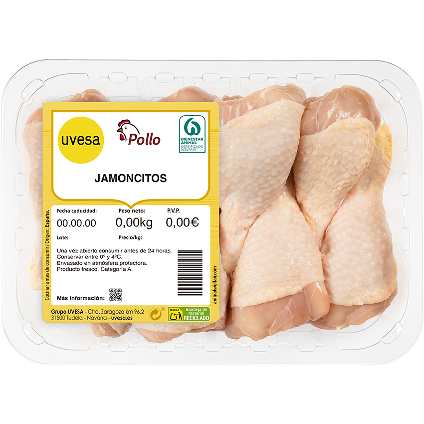 Jamoncito de pollo  Bandeja