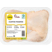 Cuartos traseros Pollo Bandeja