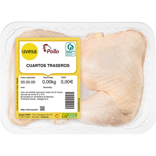 Cuartos traseros Pollo Bandeja La Despensa