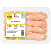 Solomillo de pollo Fresco Bandeja