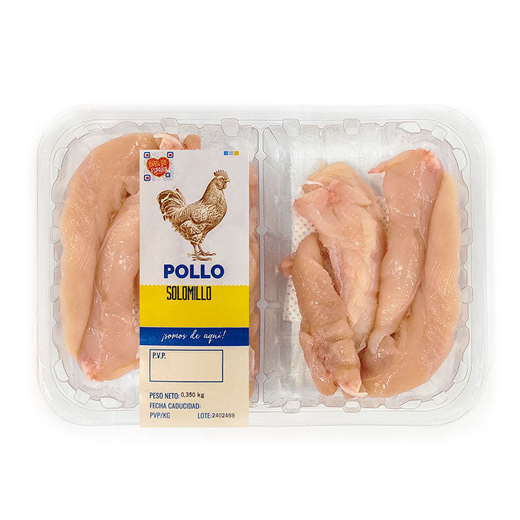 Solomillo de pollo Fresco Bandeja