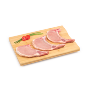 Chuleta de lomo de cerdo