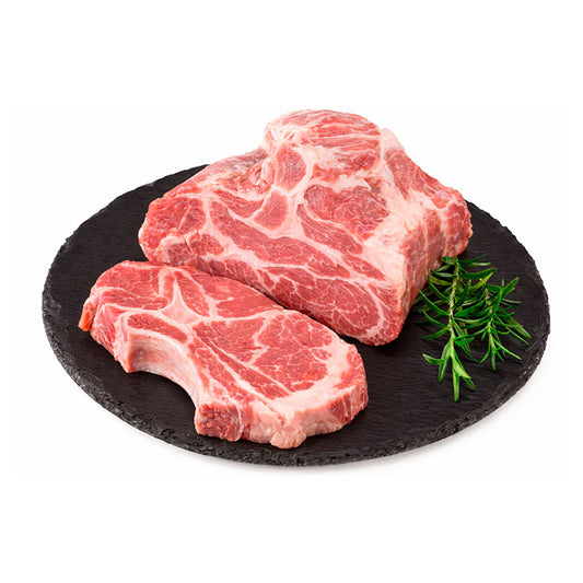 Chuleta de aguja de cerdo por medias ó enteras La Despensa