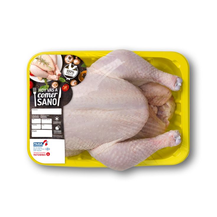 Pollo por entero europeo Paasa