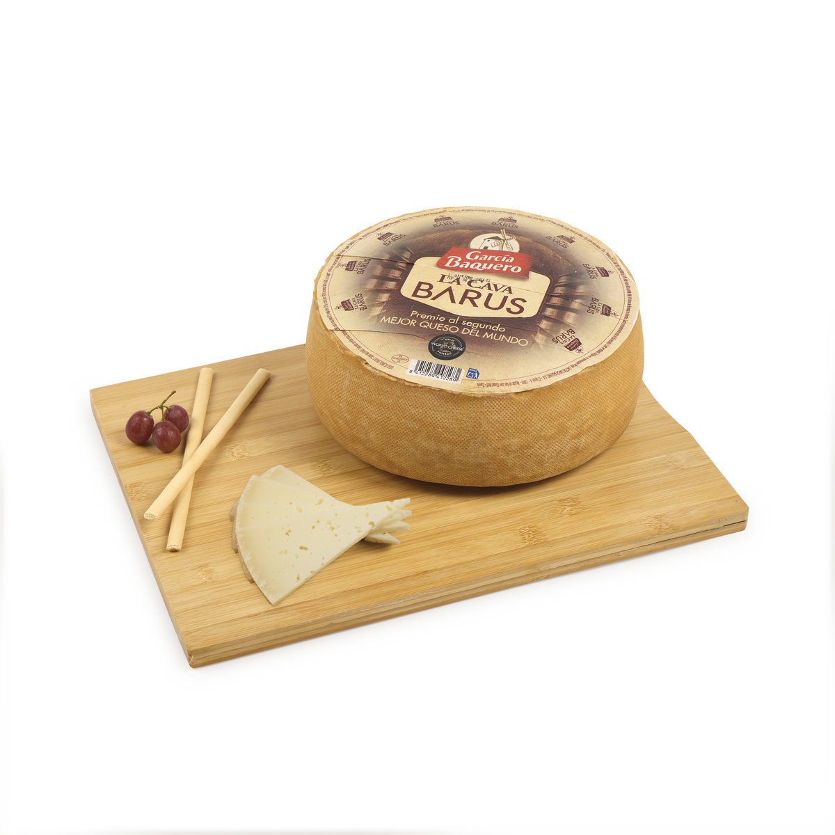Queso mezcla curado en cava barus