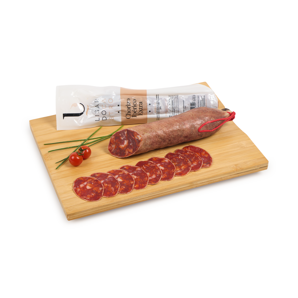 Chorizo ibérico extra Lisardo castro