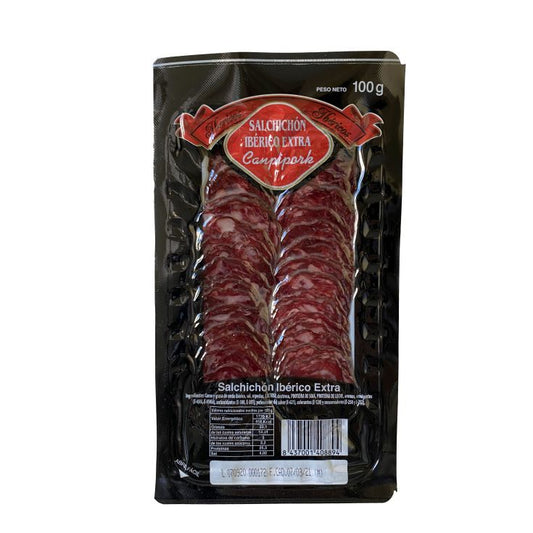 Salchichón ibérico lonchas Canpipork 100g La Despensa