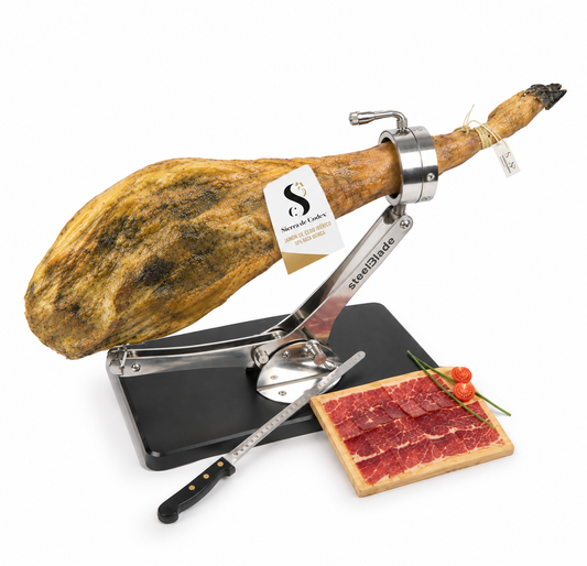 Jamon 50% iberico Cebo Sierra de codex pieza 7.5-8 kg La Despensa