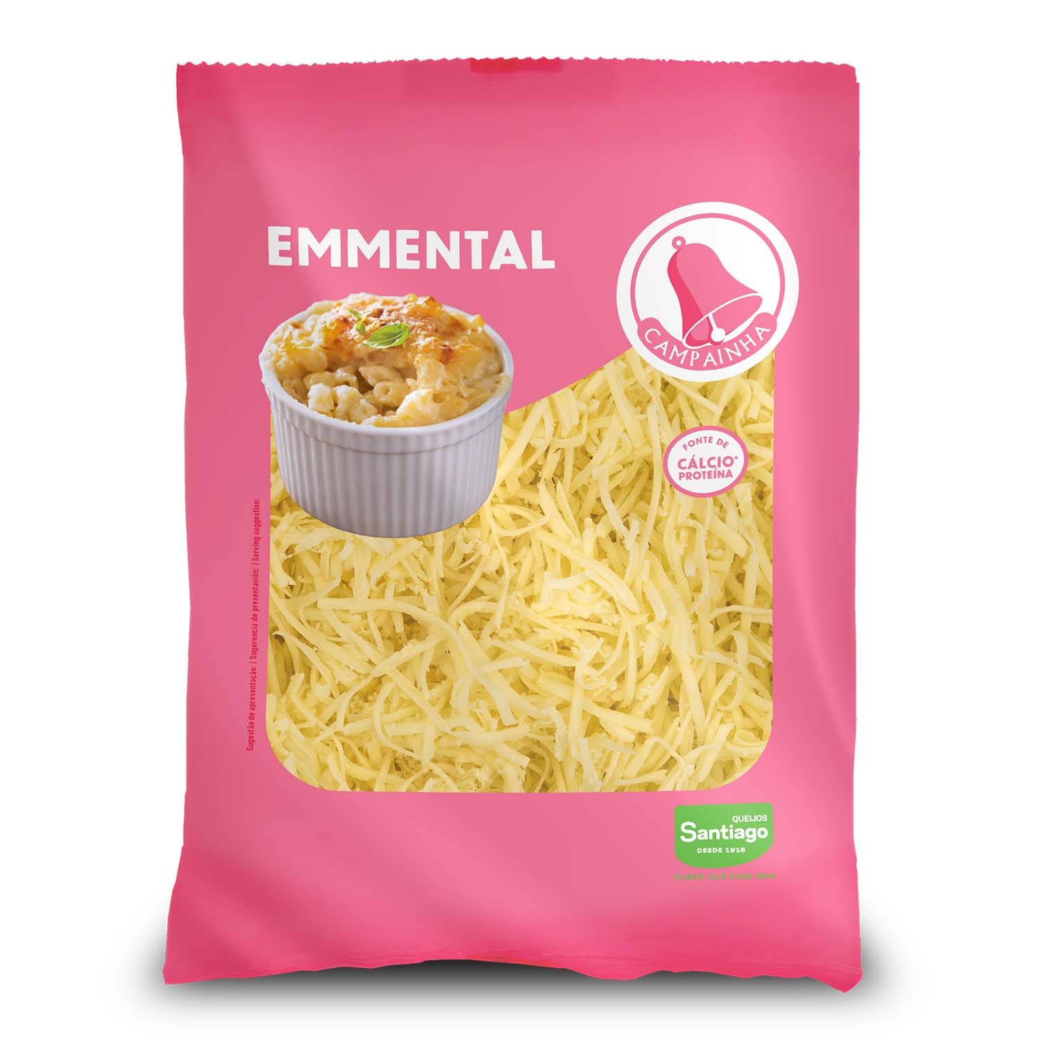 Queso rallado emmental Campainha 150g