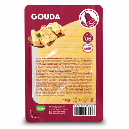 Queso lonchas gouda Campainha 150g La Despensa