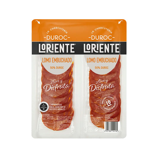 Lomo lonchas duroc Lorente p2 50g/u La Despensa