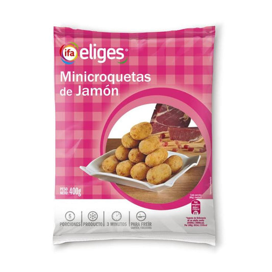 Mnicroqueta jamon Ifa eliges 400g La Despensa