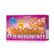 Pan pizza jamon queso panipeni Niña del sur p2 250g