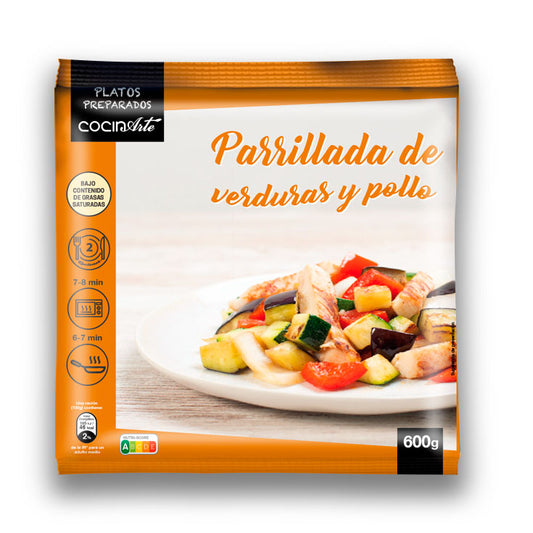 Verduras con pollo Cocinarte 600g La Despensa