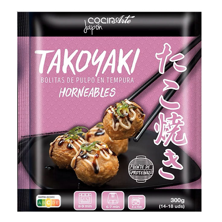 Takoyaki de pulpo Cocinarte 300g