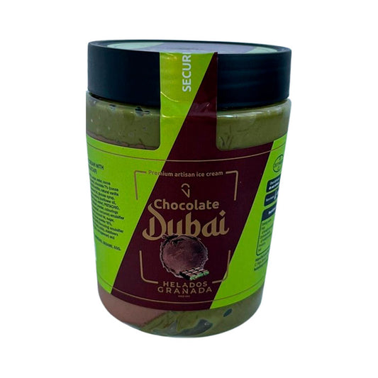 Tarrina chocolate dubai Helados granada 500ml La Despensa