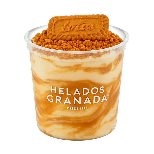 Tarrina sabor lotus Helados granada 1l La Despensa