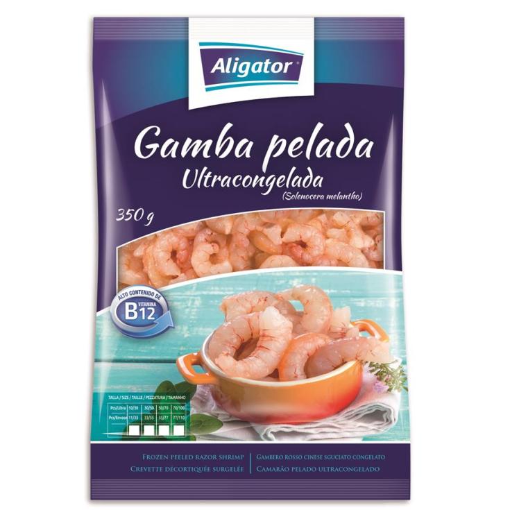 Gamba pelada 30/50 Aligator 350g