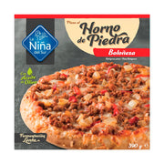 Pizza boloñesa horno de piedra Niña del sur 390g