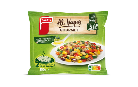 Verduras al vapor gourmet Findus 350g La Despensa