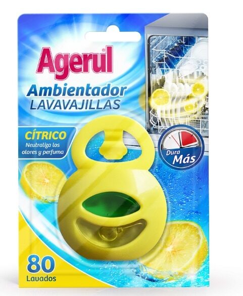Ambientador lavavajillas limon Agerul 1u