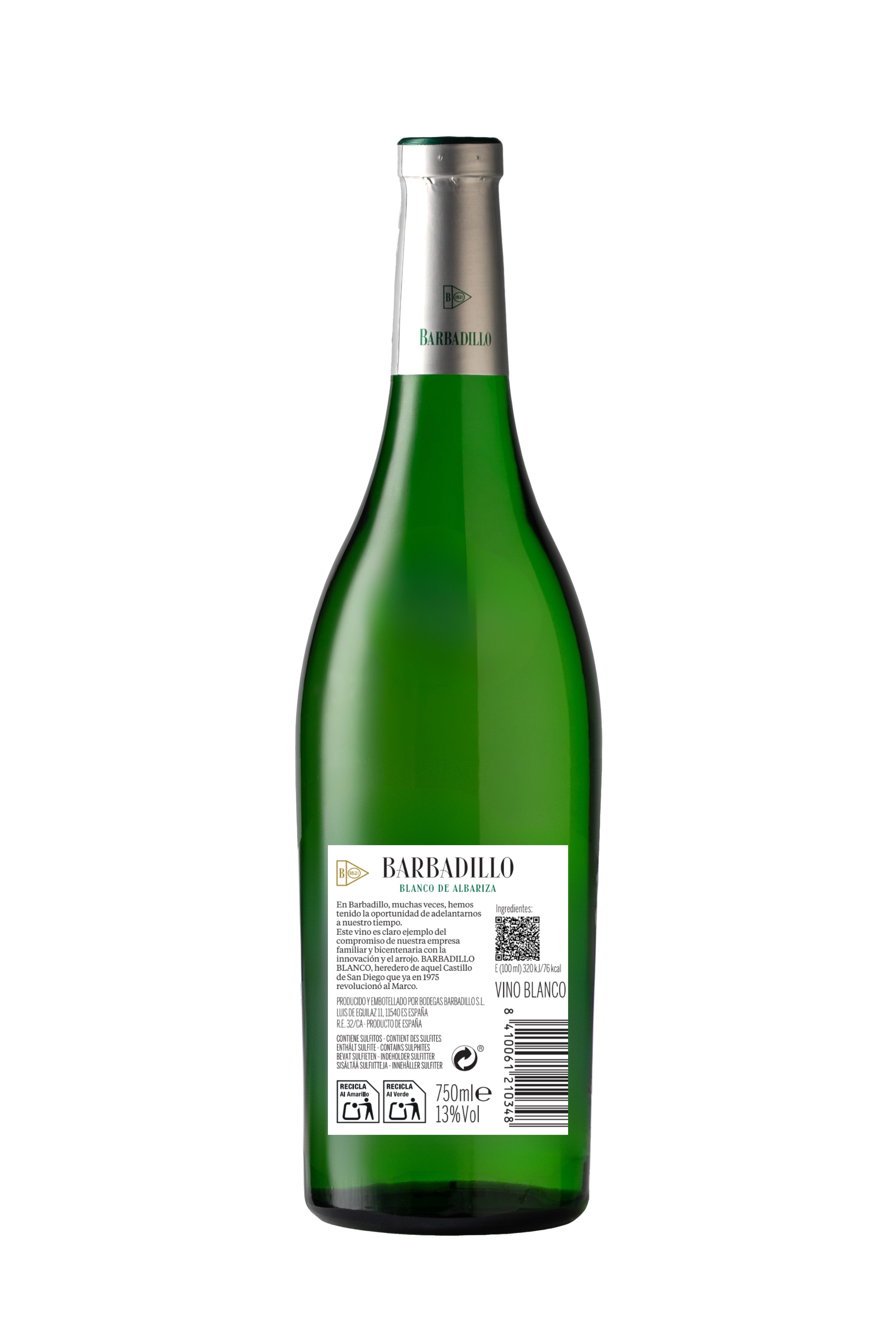 Vino blanco  Barbadillo 750ml