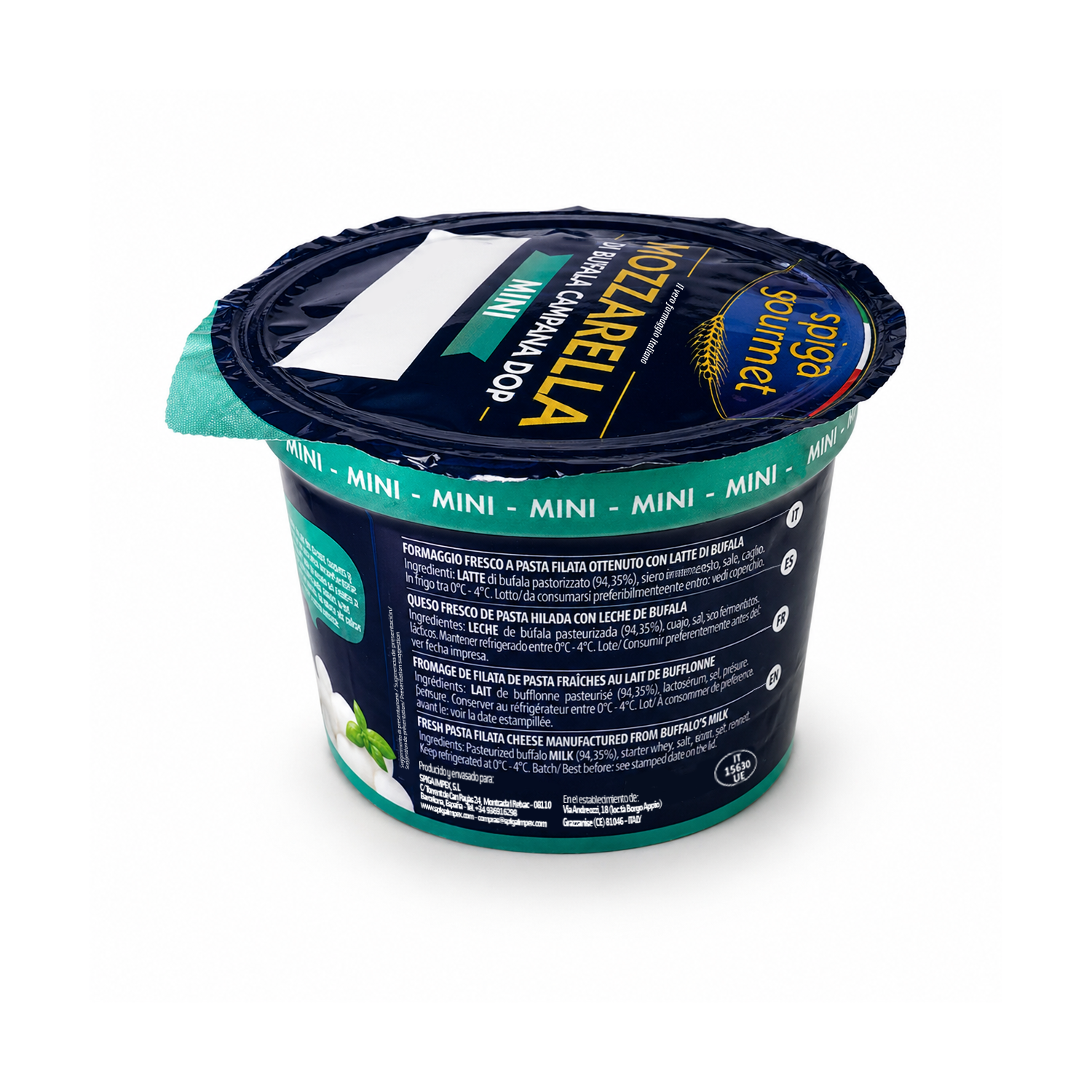 Mozzarella bufala dop minis Spiga gourmet 100g