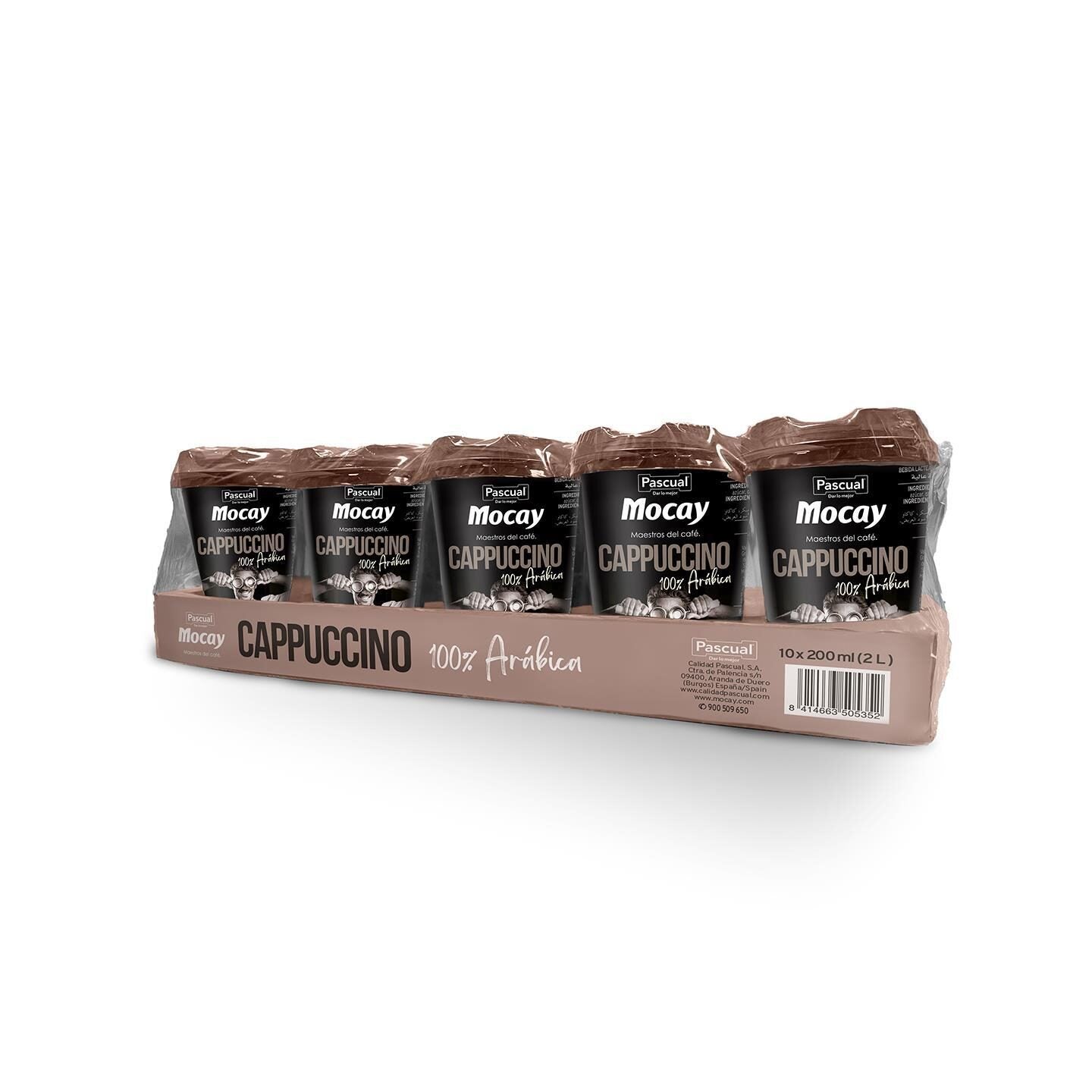 Café preparado cappuccino vaso Mocay 200ml