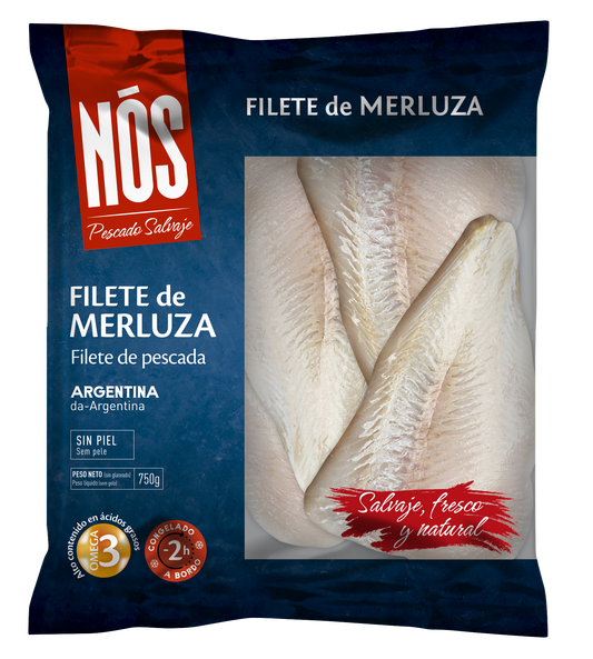 Filete merluza sin piel Nos 750g La Despensa