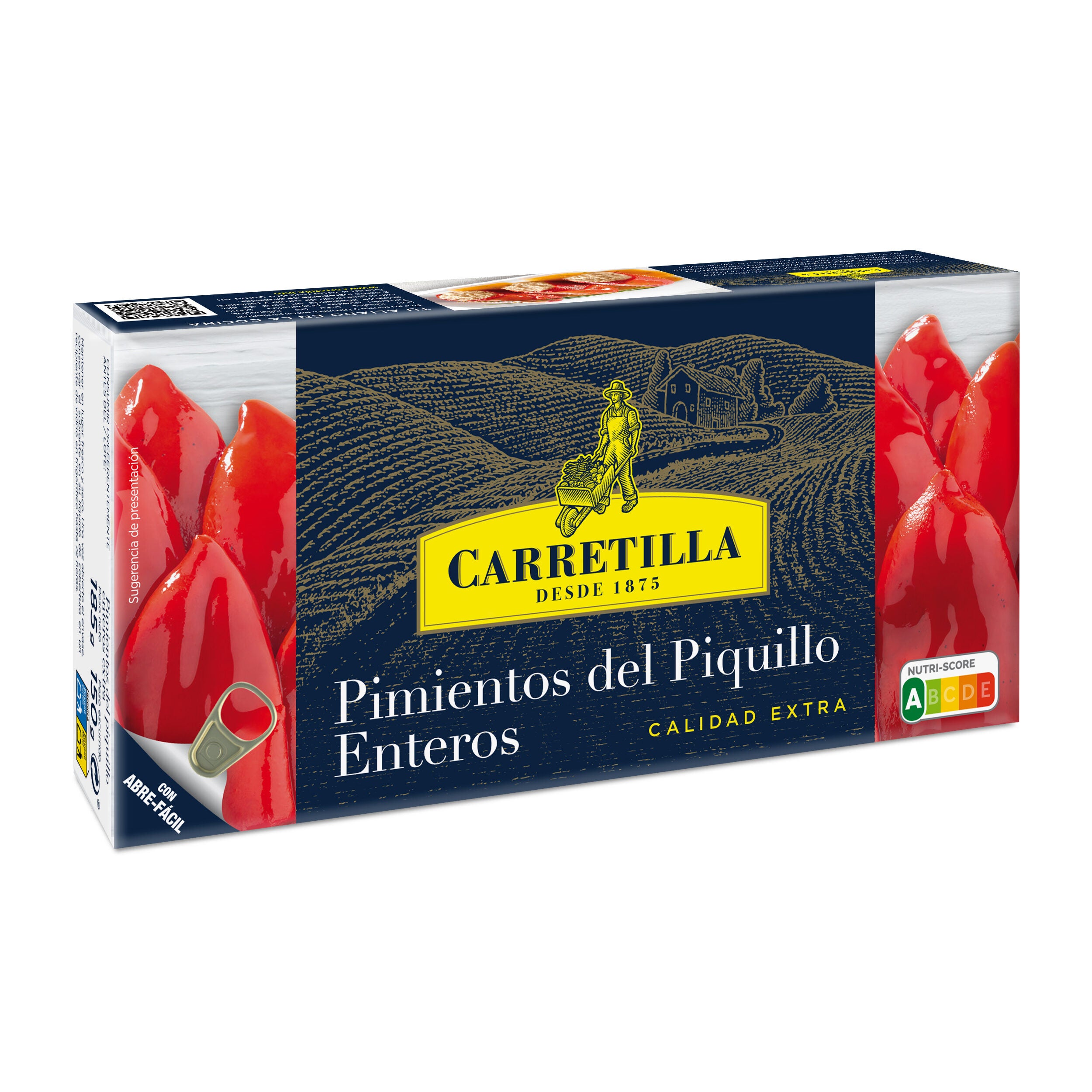 Pimiento piquillo fiesta lata Carretilla 150g escurr