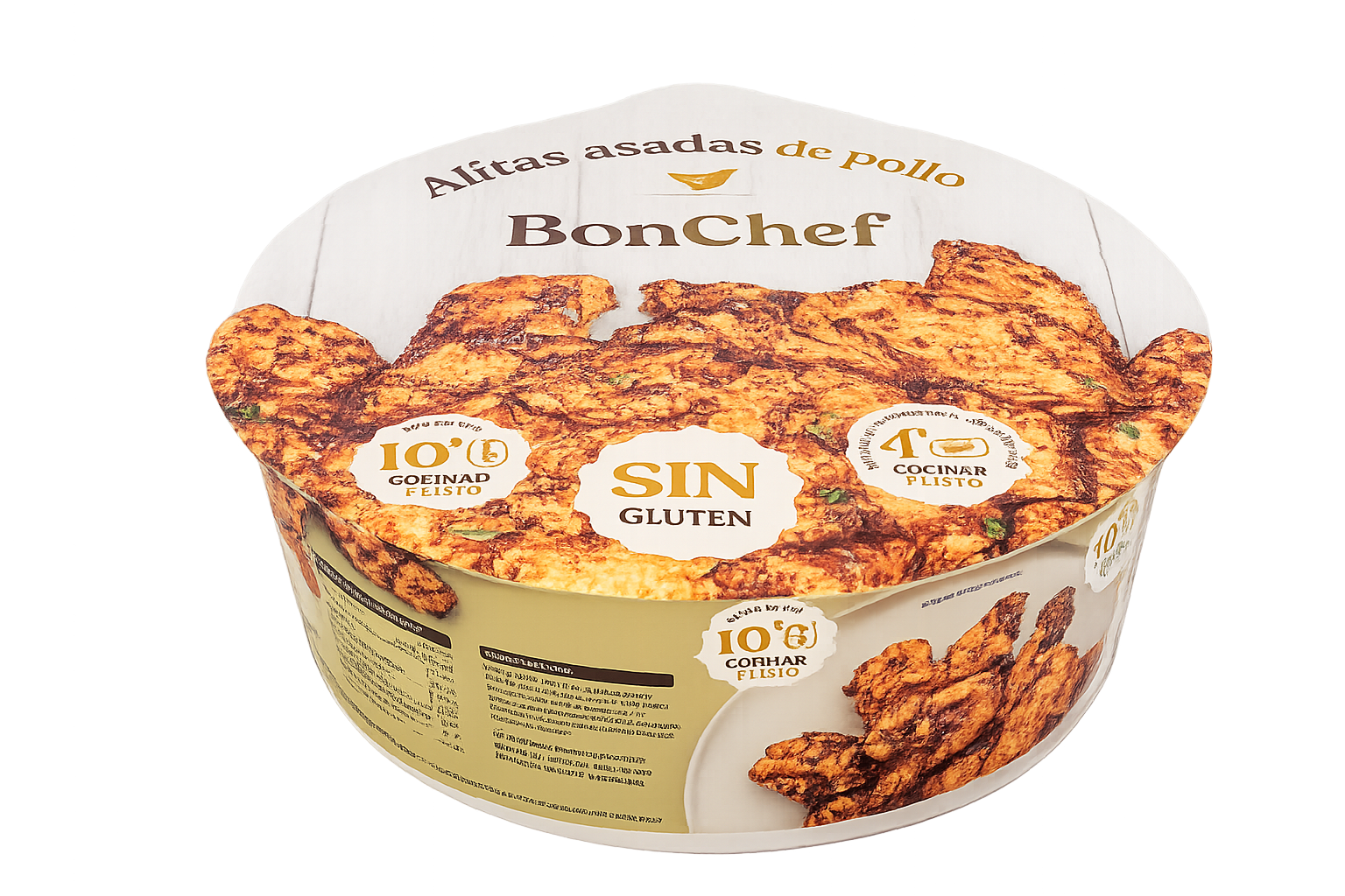 Alitas de pollo asadas Bon chef