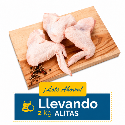 Alas de pollo llevando 2 kilos La Despensa