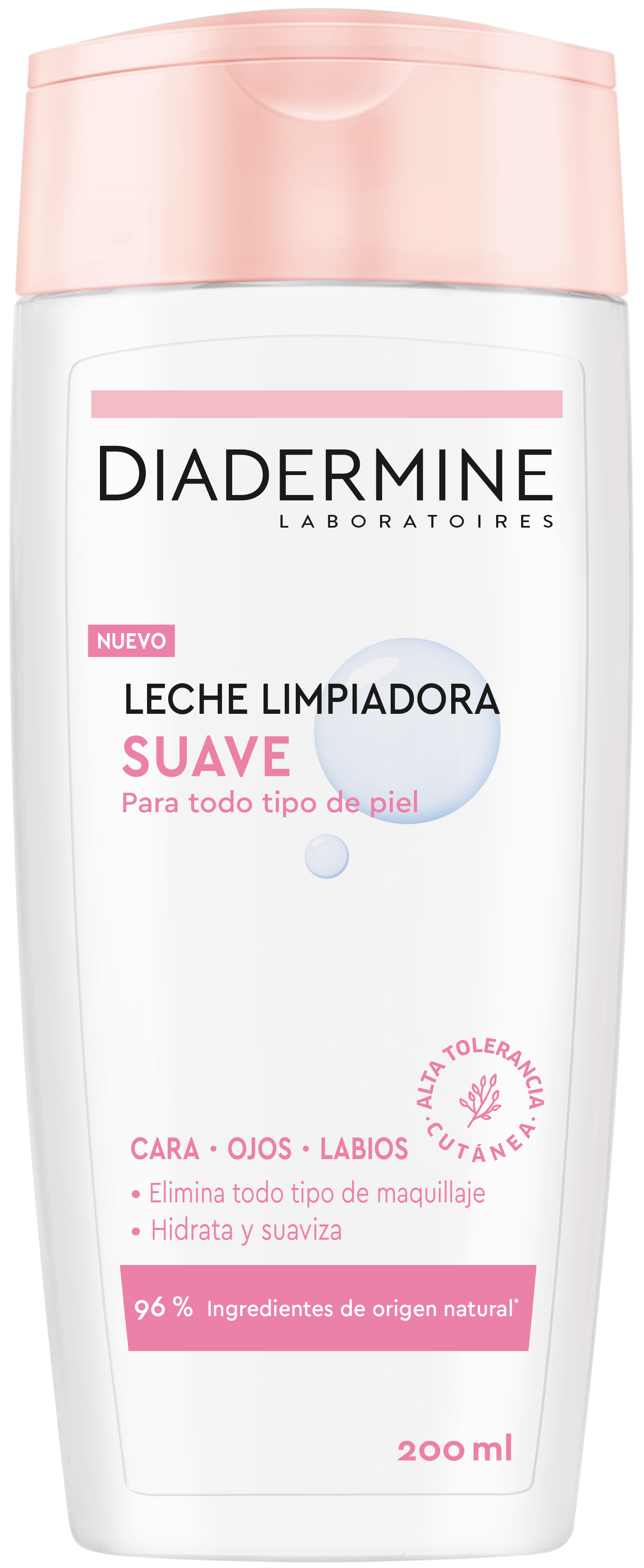 Leche limpiadora suave Diadermine 200ml