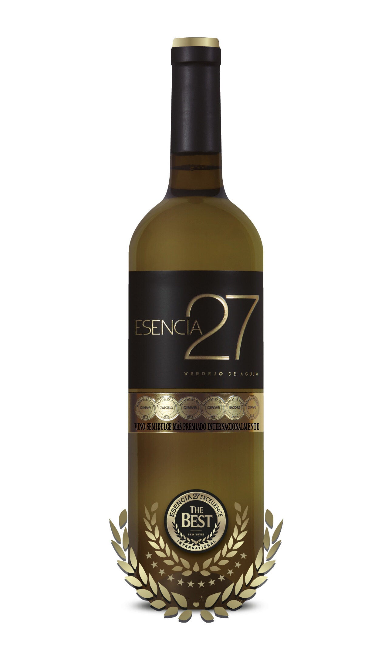 Vino blanco tier semidulc verdej Esencia 27 750ml