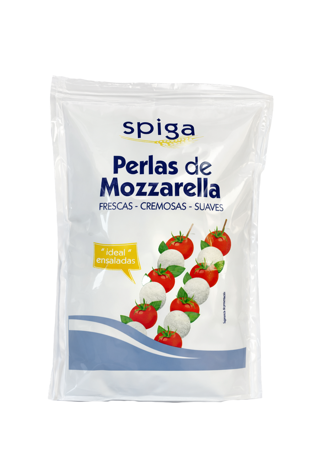 Mozzarella perlas Spiga 125g