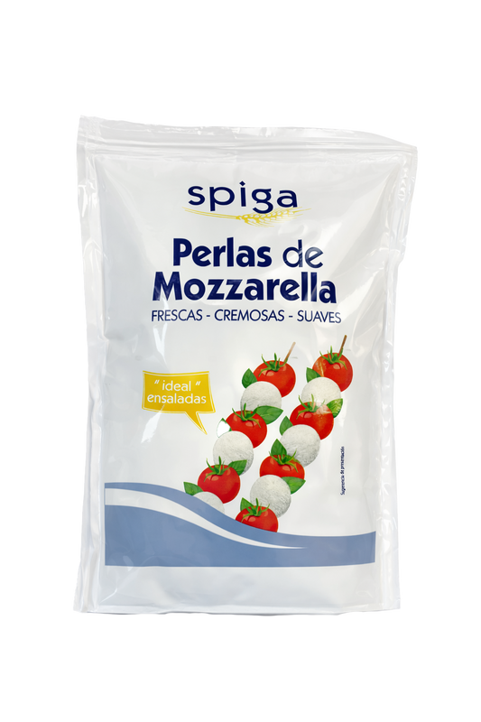 Mozzarella perlas Spiga 125g La Despensa