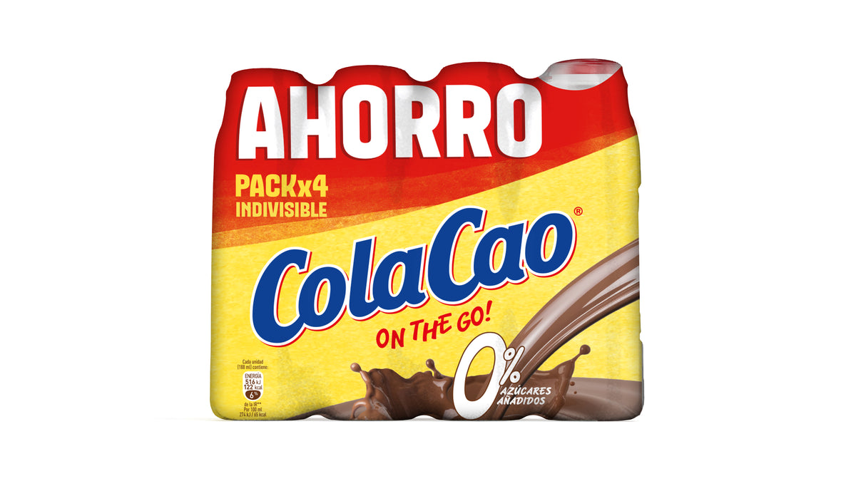 Batido on the go 0% azucares Colacao p4