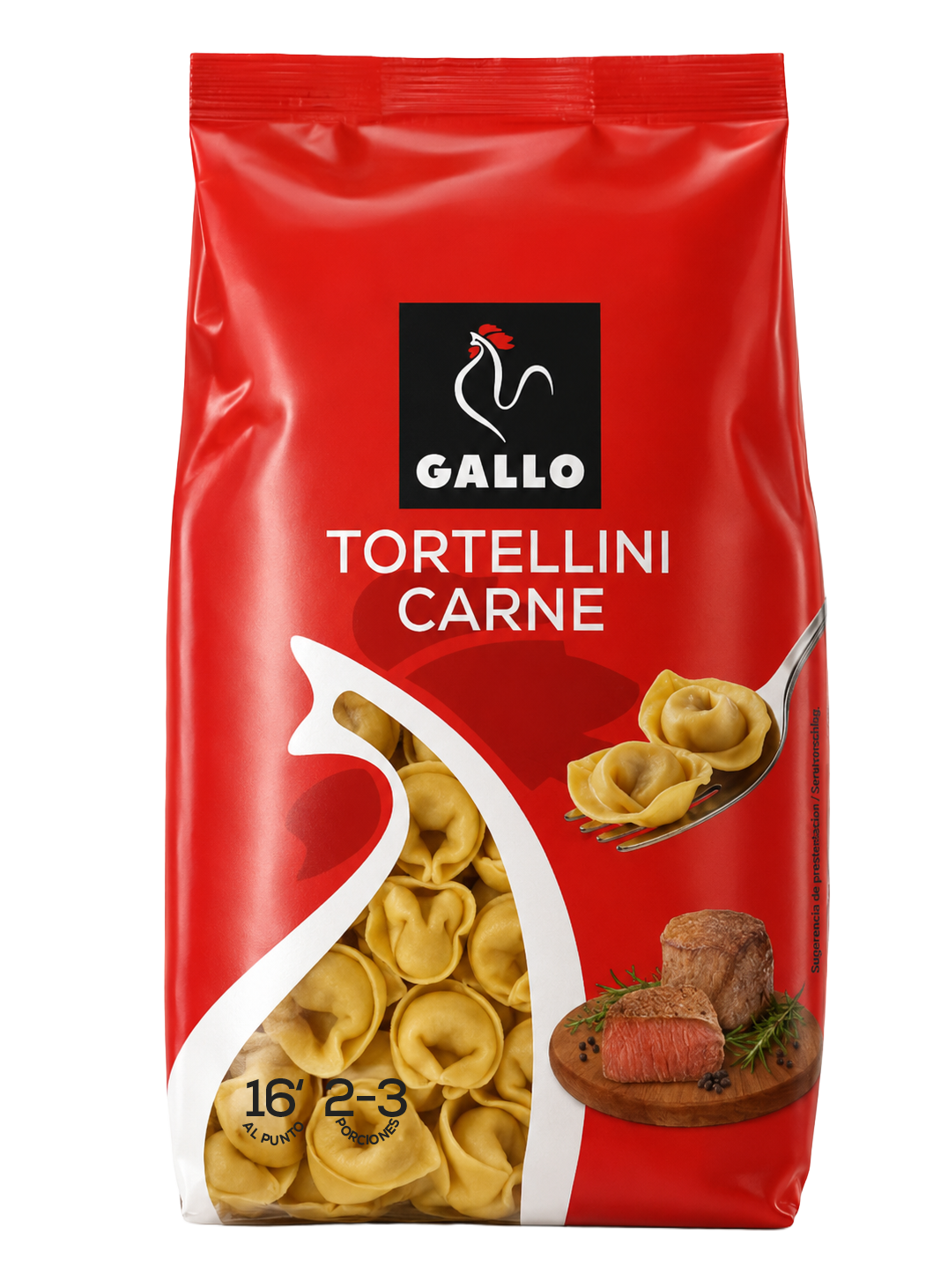 Tortellini relleno carne Gallo 250g