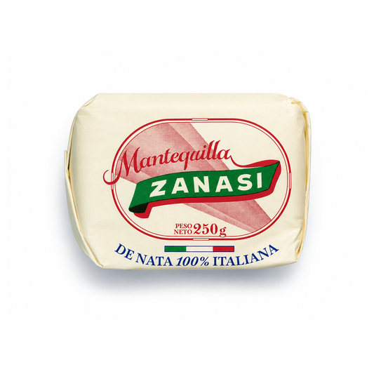 Mantequilla sin sal añadida Zanasi 250g La Despensa