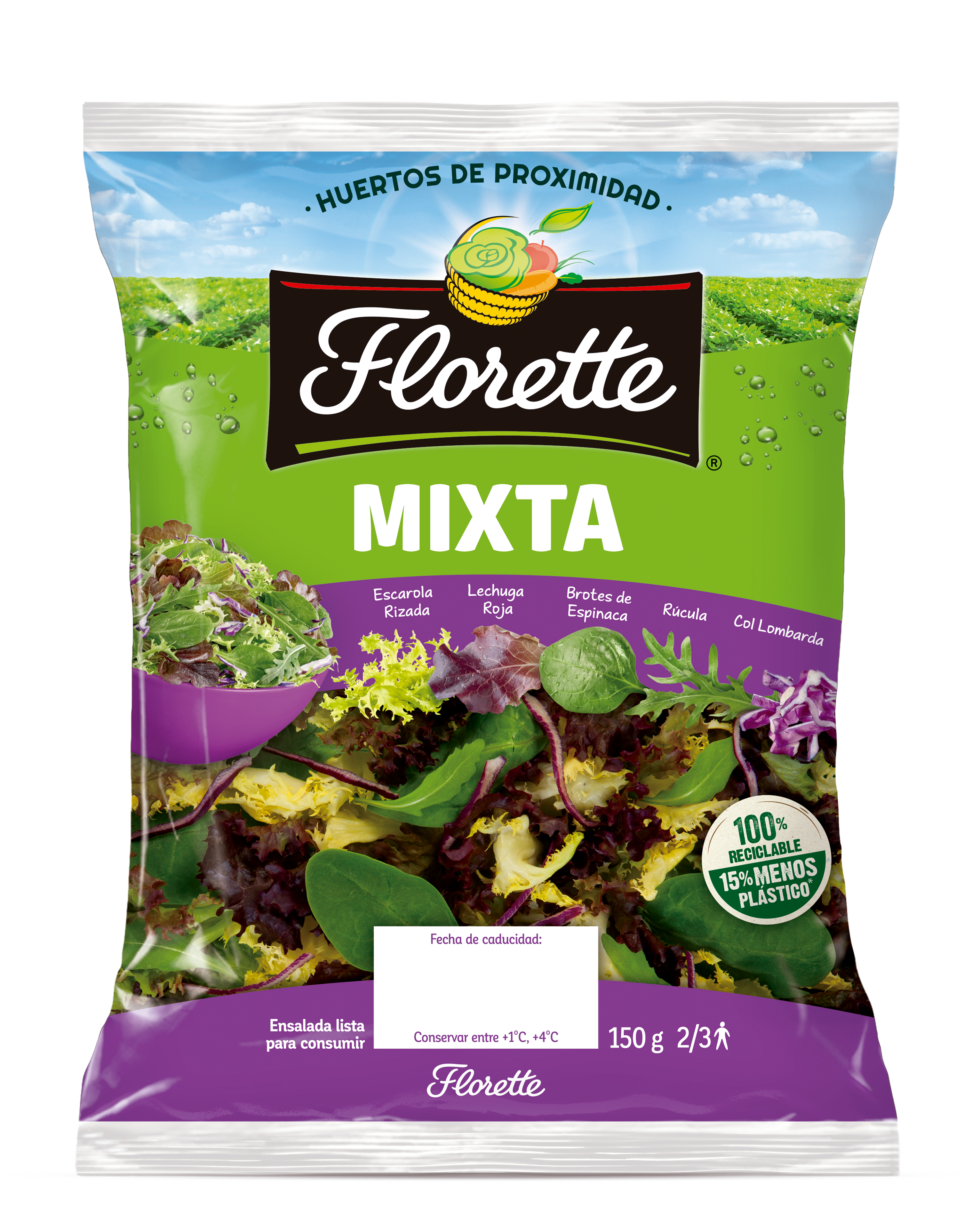 Ensalada mixta florette 150gr
