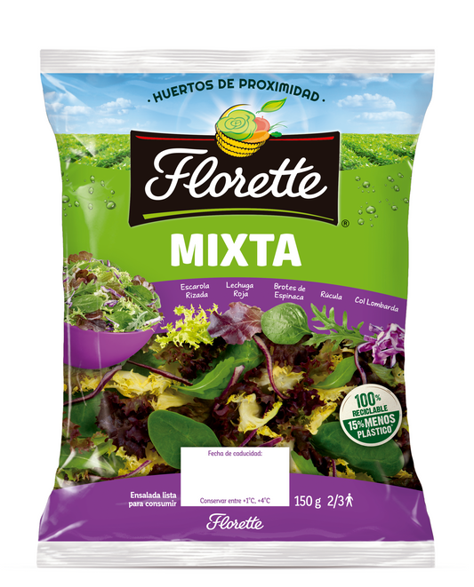 Ensalada mixta florette 150gr La Despensa